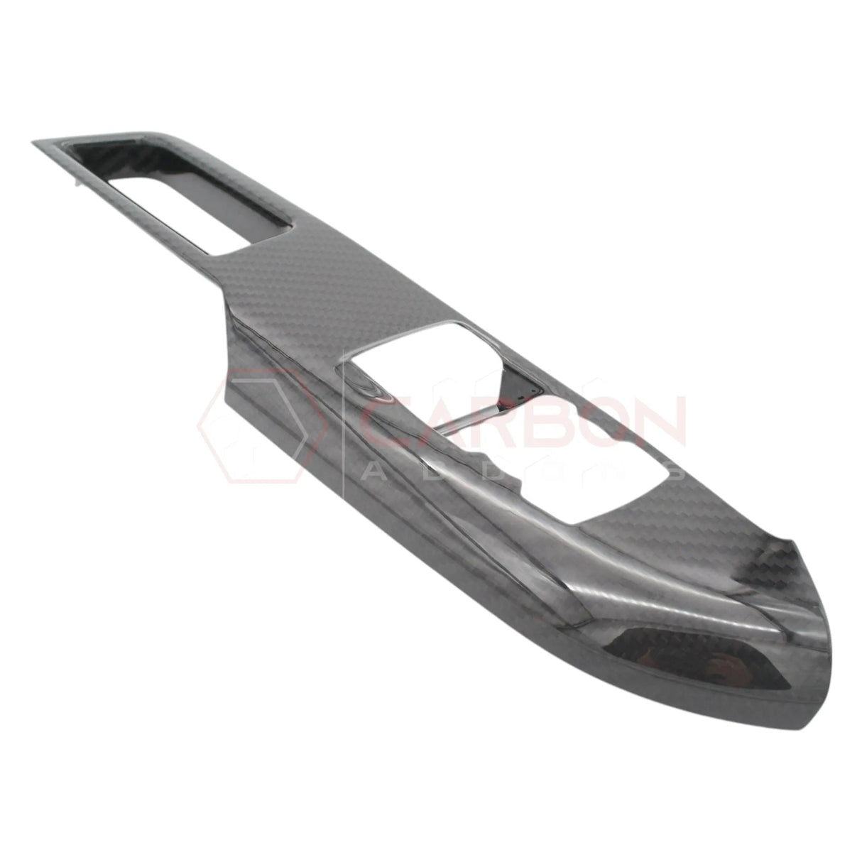 2024+ S650 Mustang Hard Carbon Fiber Window Switch Control Trim Cover | V2