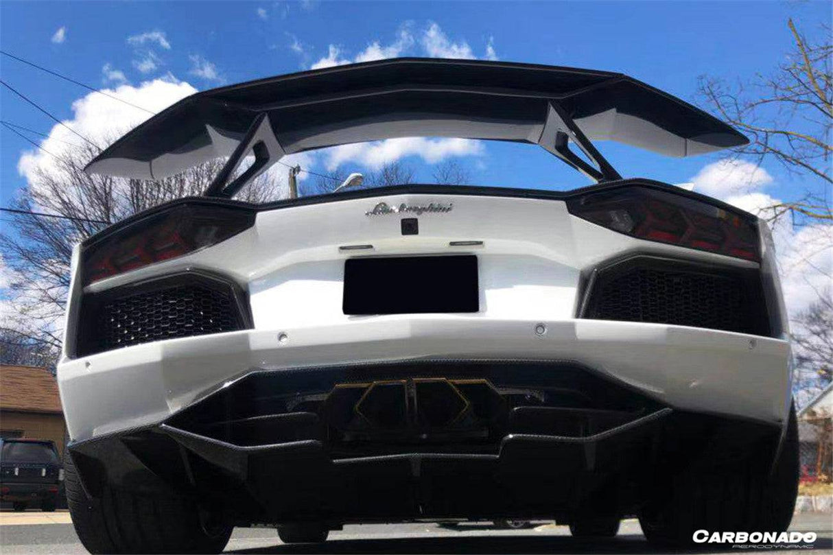 2011-2022 Lamborghini Aventador LP700 LP750 LP740 LP720 LP780 Coupe  Roadster OTC Style Trunk Spoiler Wing with Base