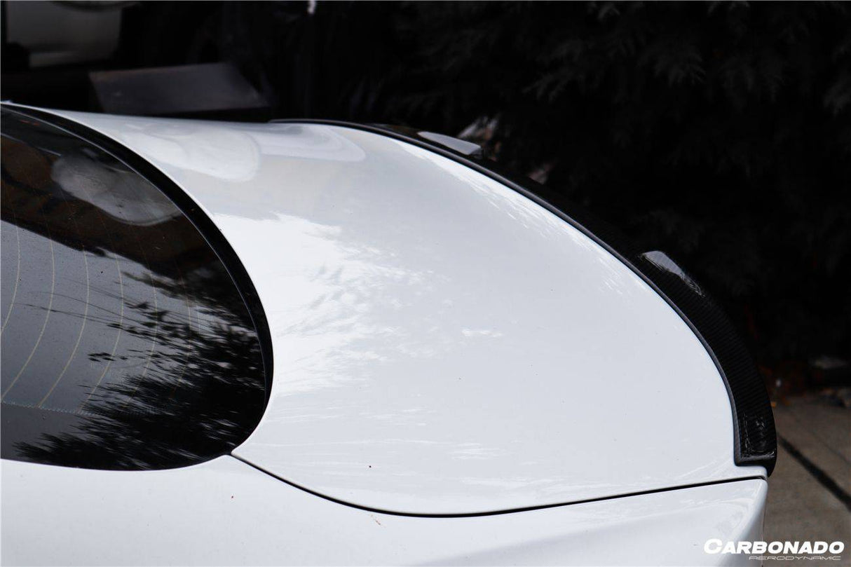 2013-2020 BMW 4 Series F32 M Style Carbon Fiber Turnk Spoiler