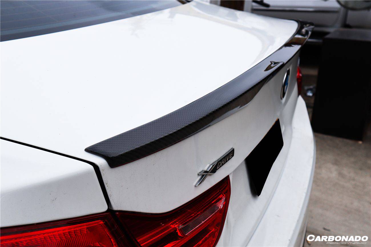 2013-2020 BMW 4 Series F32 M Style Carbon Fiber Turnk Spoiler