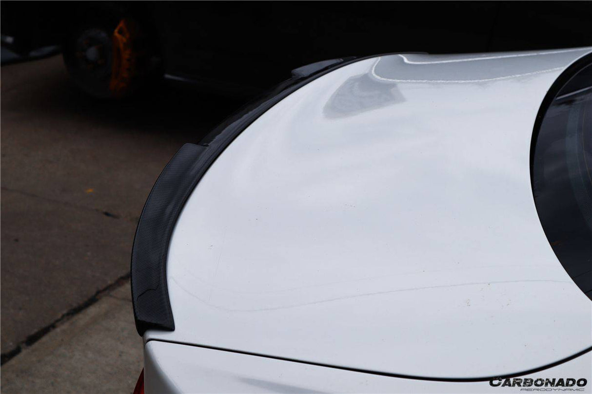 2013-2020 BMW 4 Series F32 M Style Carbon Fiber Turnk Spoiler