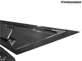 2011-2016 Lamborghini Aventador Style Carbon Fiber Rear Side Scoops Carbonado (DM) Fits: LP700, LP720 Coupe and Roadster
