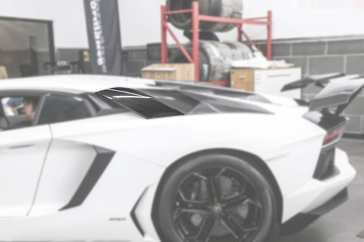 2011-2021 Lamborghini Aventador LP700 LP740 Coupe Carbon Fiber Rear Intake Panel ( Front )