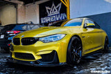 2014-2020 BMW M3 F80 M4 F82 BS Style Carbon Fiber Front Lip