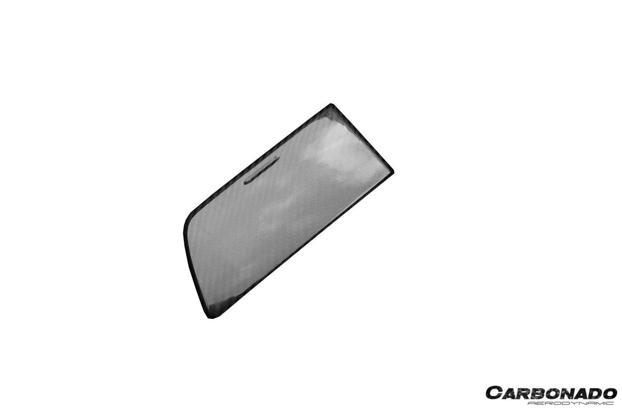 2013-2019 Corvette C7 Z06 Grandsport Dry Carbon Fiber Cup Holder Cover Panel Trim