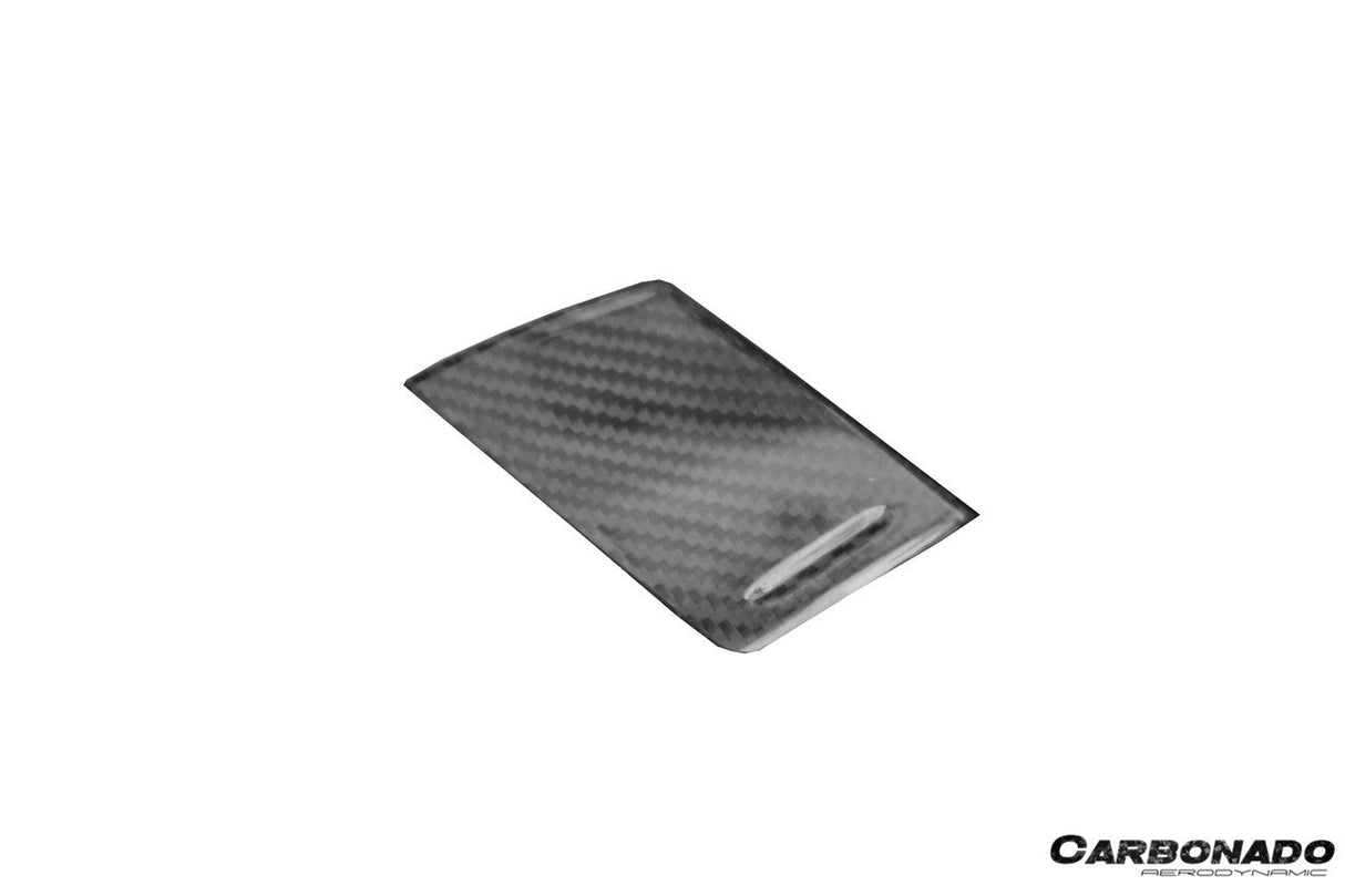 2013-2019 Corvette C7 Z06 Grandsport Dry Carbon Fiber Cup Holder Cover Panel Trim
