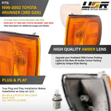 1999-2002 Toyota 4Runner Amber Corner Lights