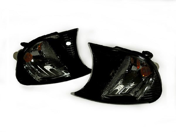 2002-2003 Bmw E46 2d/Cabrio Crystal Smoke Corner Lights