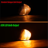 1999-2001 Bmw E46 2d/Cabrio Crystal Smoke Corner Lights