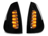 2006-2010 Dodge Charger Black Smoke Corner Light - Amber LED