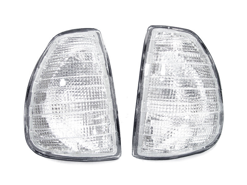 1977-1985 Mercedes W123 Clear Corner Lights Set