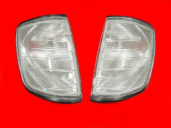 1985-1995 Mercedes W124 Clear Corner Lights