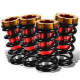 88-01 Honda Civic CRX Del Sol Integra Scale Coilovers Red Gold Black