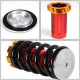 88-01 Honda Civic CRX Del Sol Integra Scale Coilovers Red Gold Black