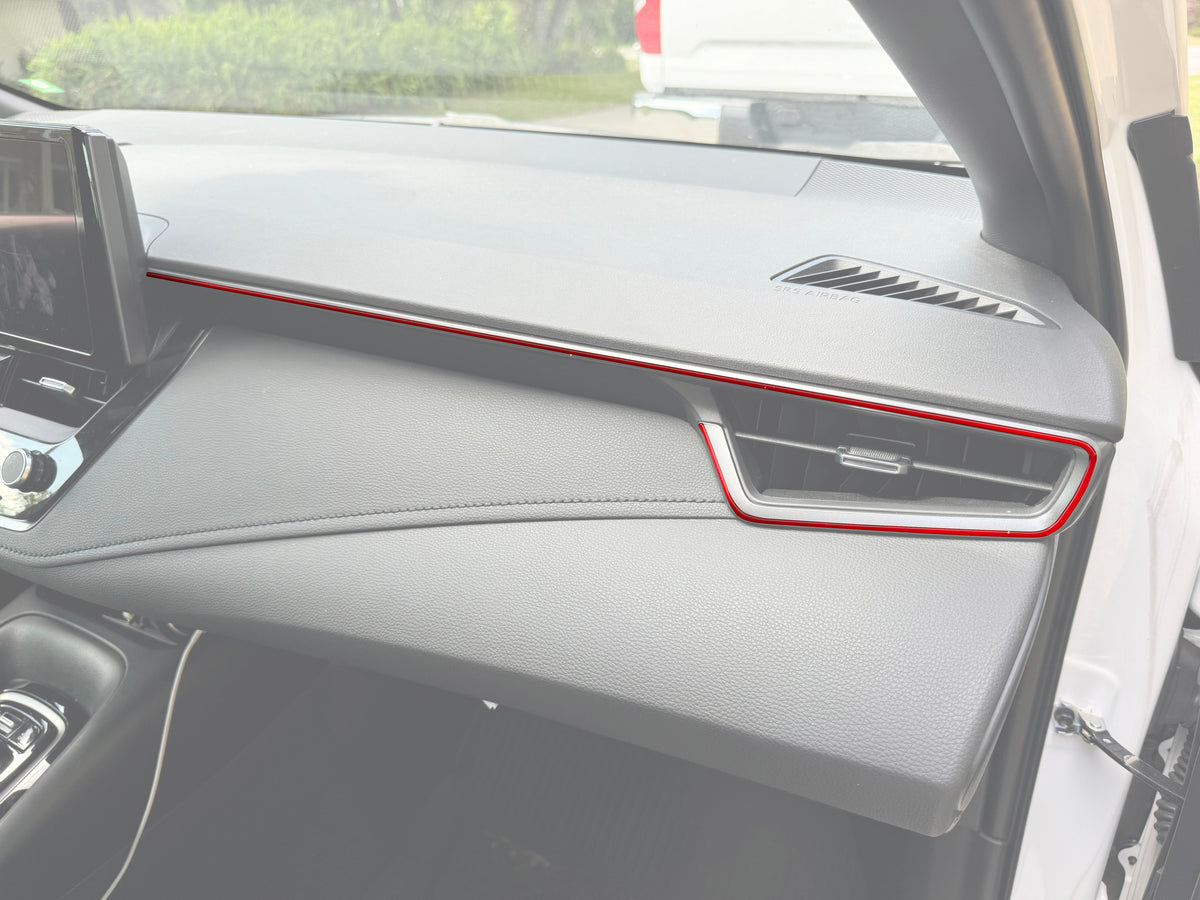 A/C Vent Line Accent Trim Fits 2023-2025 Toyota GR Corolla