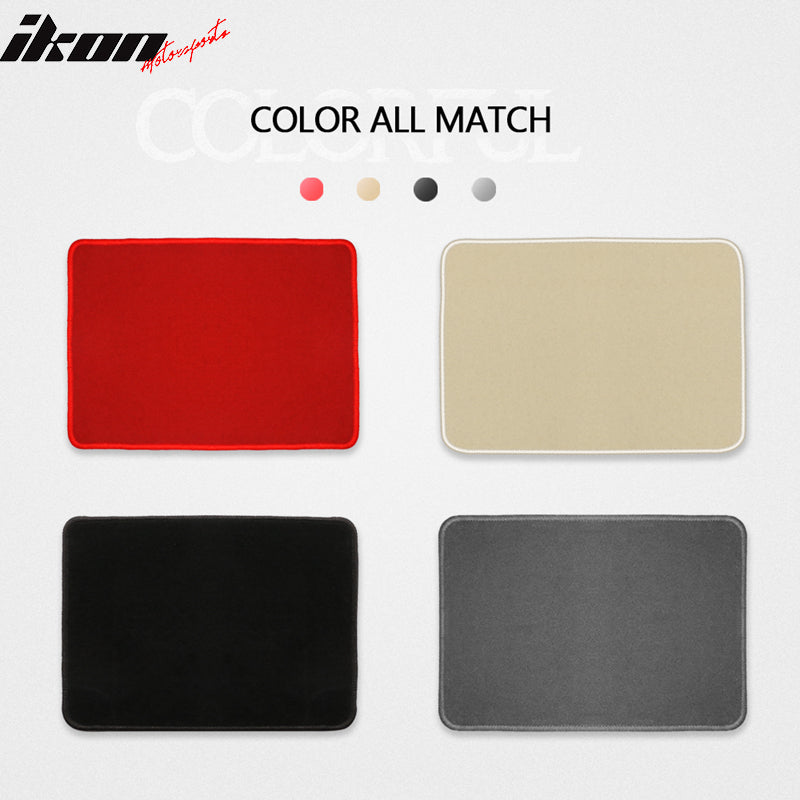 2020-2025 Hyundai Palisade 7/8-Seat Black Front Rear Floor Mats Nylon