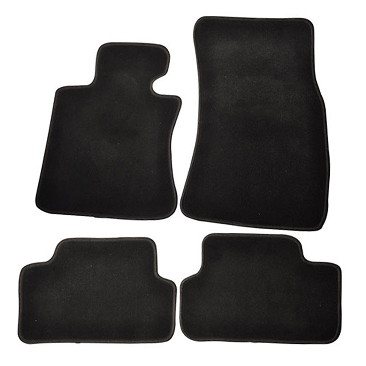 Floor Mat for BMW E63 E64 M6 6-Series 2007-2010 Black Nylon