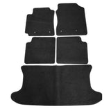 2004-2007 Scion xB Black Car Floor Mats Carpet 5PC Nylon