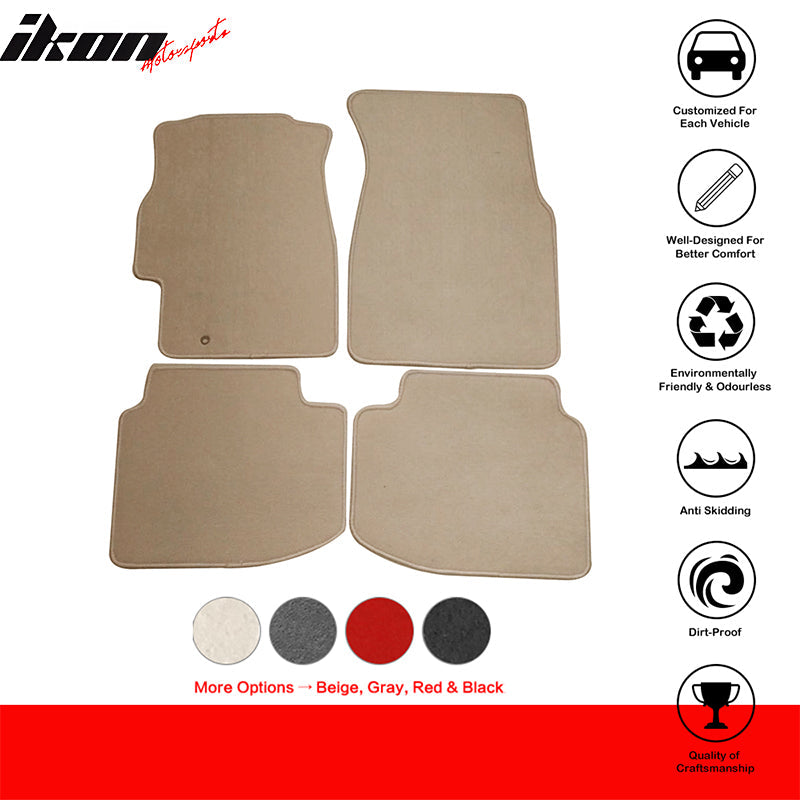 1996-2000 Honda Civic 2Dr 3Dr 4Dr Floor Mat Carpet Nylon