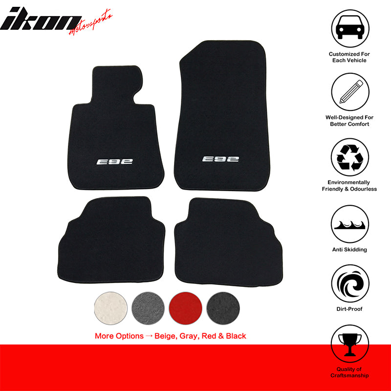 2007-2013 BMW 3 Series E92 Coupe Floor Mat Carpet Nylon