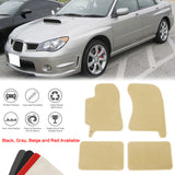 2002-2007 Subaru Impreza WRX STI Car Floor Mats Carpet 4PC Nylon