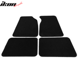 Car Floor Mat for 1999-2004 Ford Mustang Black Nylon Carpet 4PC Set
