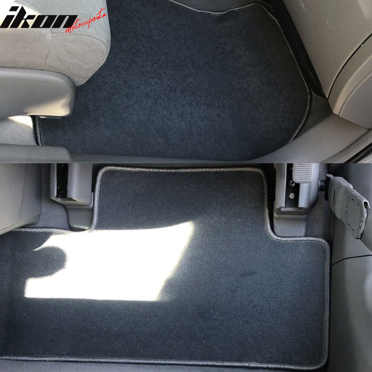 Floor Mat for Honda Civic 2006-2011 Gray Carpet 3PC Nylon