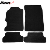 Car Floor Mat for 1997-2001 Honda Prelude OEM Black Nylon 4PC