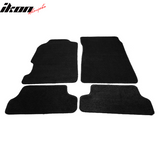 Car Floor Mat for 1997-2001 Honda Prelude OEM Black Nylon 4PC