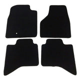 Car Floor Mat for 2009-2012 Dodge Ram Black Carpet 4PC Nylon