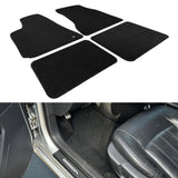 Car Floor Mat for 2005-2010 Chrysler 300 300C Black Carpet 4PC Nylon
