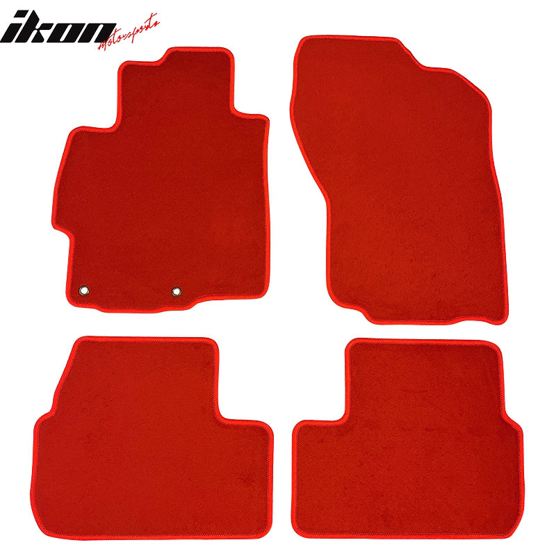 2008-2017 Mitsubishi Lancer Car Floor Mats Carpet 4PC Nylon