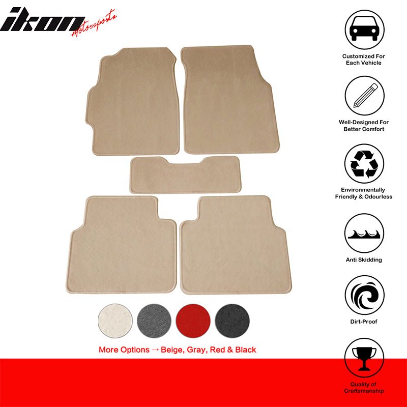 1994-2001 Acura Integra Car Floor Mats Carpet 5PC Nylon