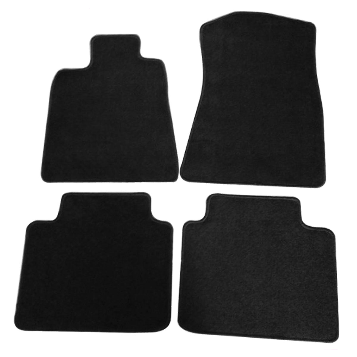 Car Floor Mat for 2006-2011 Lexus GS300 GS350 Black Carpet 4PC Nylon