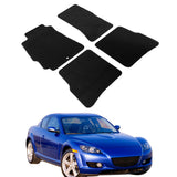 Floor Mat for Mazda RX-8 2004-2012 Black Carpet 4PC Nylon