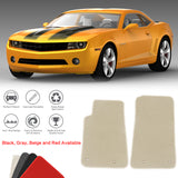 2010-2015 Chevrolet Camaro Car Floor Mats Carpet 2PC Nylon