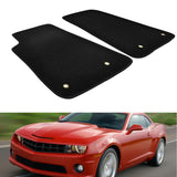 2010-2015 Chevrolet Camaro Car Floor Mats Carpet 2PC Nylon