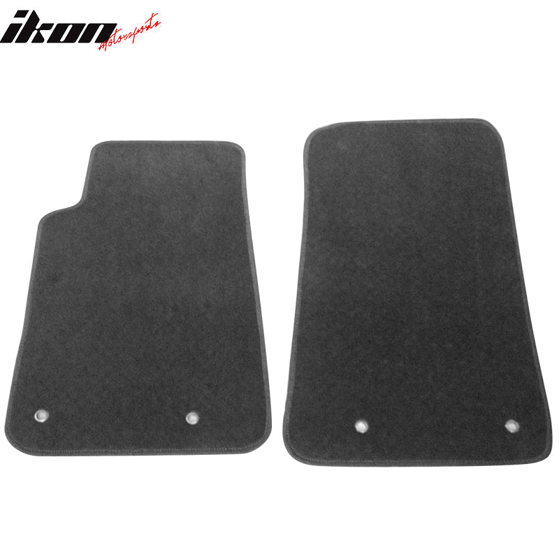 2010-2015 Chevrolet Camaro Car Floor Mats Carpet 2PC Nylon