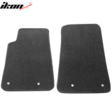 2010-2015 Chevrolet Camaro Car Floor Mats Carpet 2PC Nylon