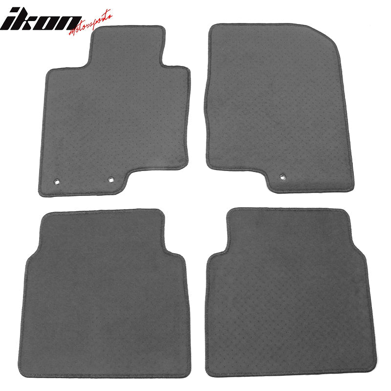 2010-2012 Hyundai Sonata Car Floor Mats Carpet 4PC Nylon