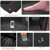 2010-2012 Hyundai Sonata Car Floor Mats Carpet 4PC Nylon