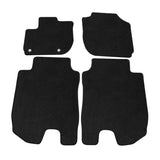 Floor Mat for Honda HRV 2016-2024 Black 4PCS Set Front Rear Carpet