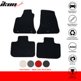 Car Floor Mat for 2011-2023 AWD Chrysler 300 Dodge Charger Black Nylon