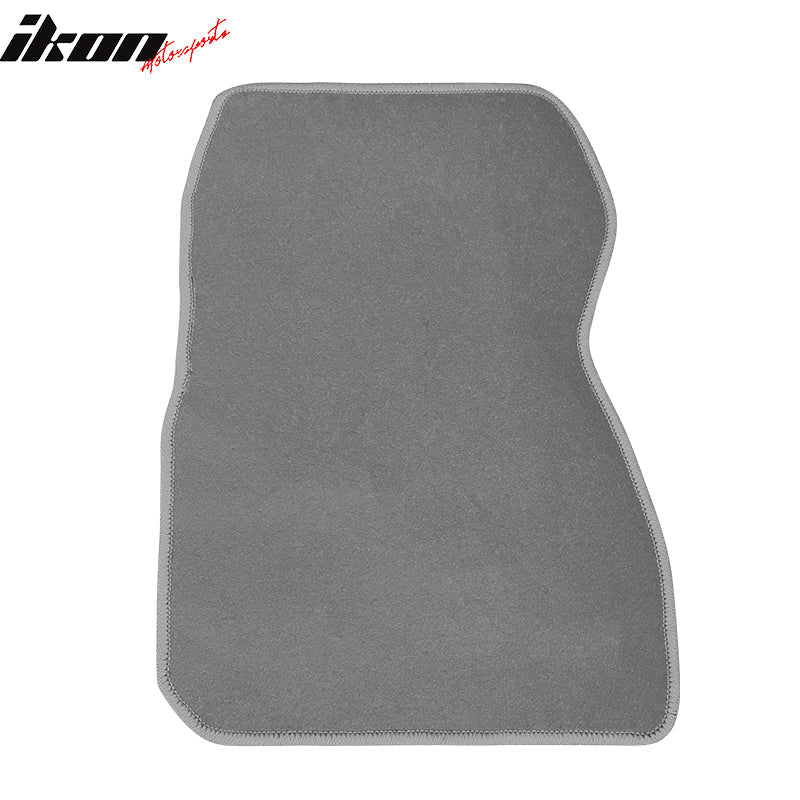 Car Floor Mat for 2011-2015 Ford Focus Gray Carpet 4PC Nylon