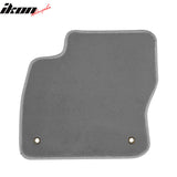 Car Floor Mat for 2011-2015 Ford Focus Gray Carpet 4PC Nylon