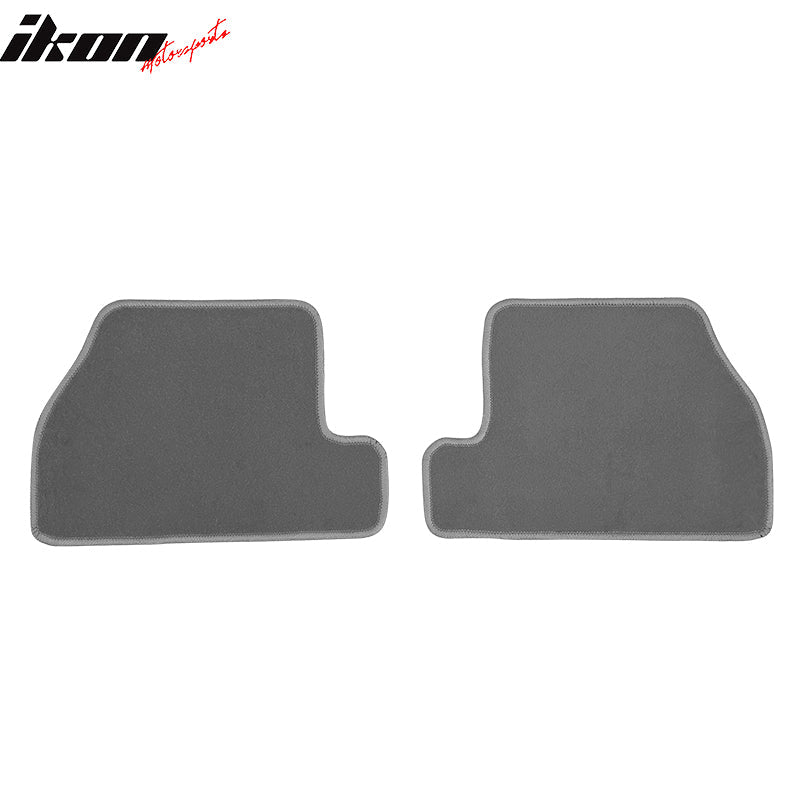 Car Floor Mat for 2011-2015 Ford Focus Gray Carpet 4PC Nylon