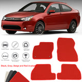 2011-2015 Ford Focus Car Floor Mats Carpet 4PC Nylon