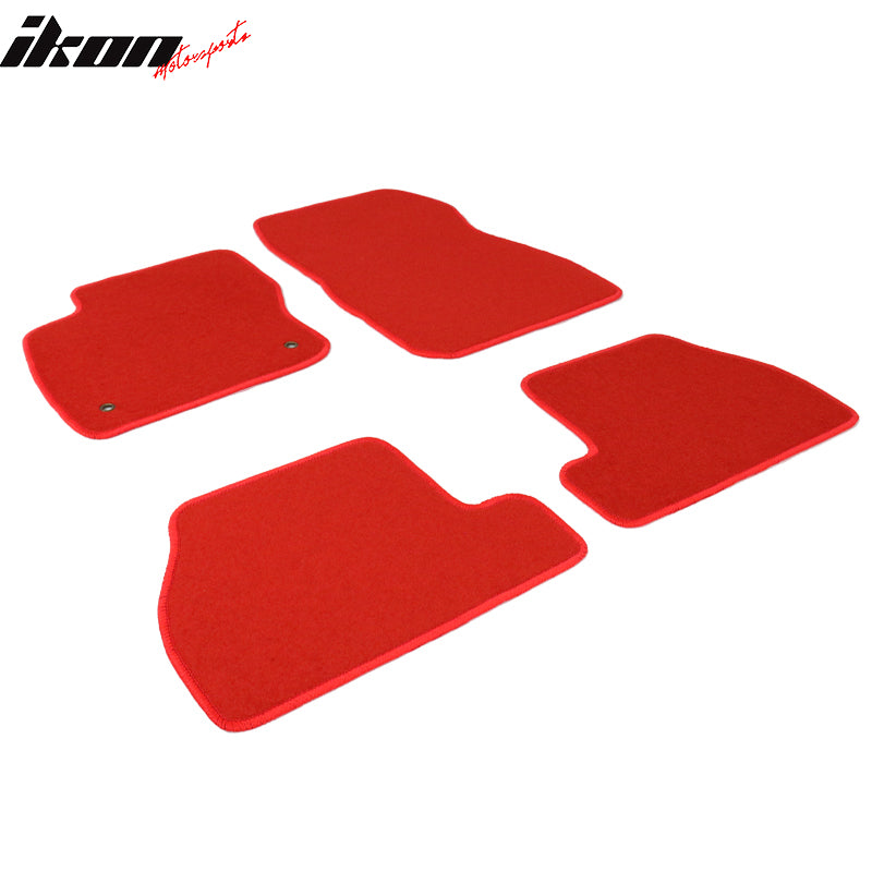2011-2015 Ford Focus Car Floor Mats Carpet 4PC Nylon