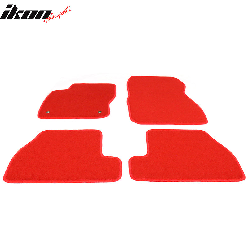2011-2015 Ford Focus Car Floor Mats Carpet 4PC Nylon