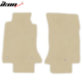 2005-2013 Chevy Corvette C6 Car Floor Mats Carpet 2PC Nylon